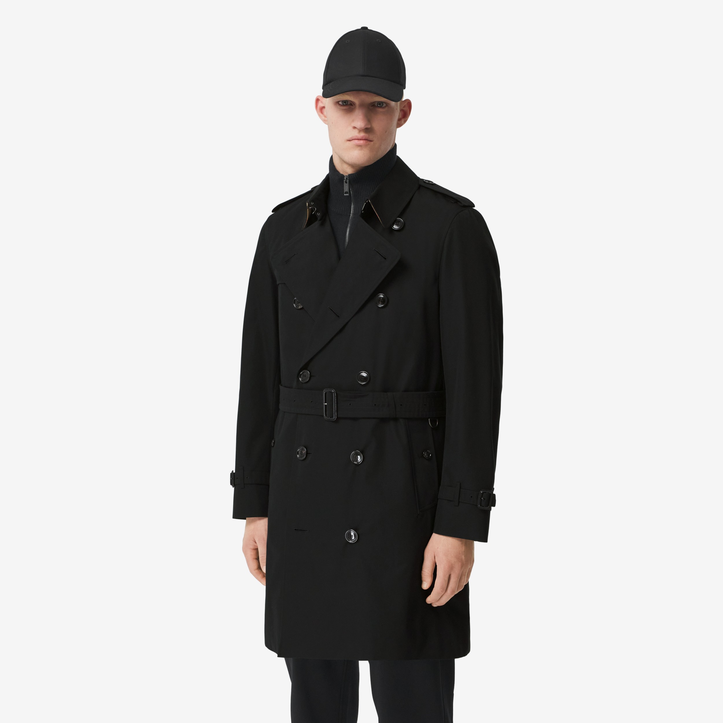 Kamp maskulinitet underskud The Mid-length Chelsea Heritage Trench Coat in Black - Men | Burberry®  Official