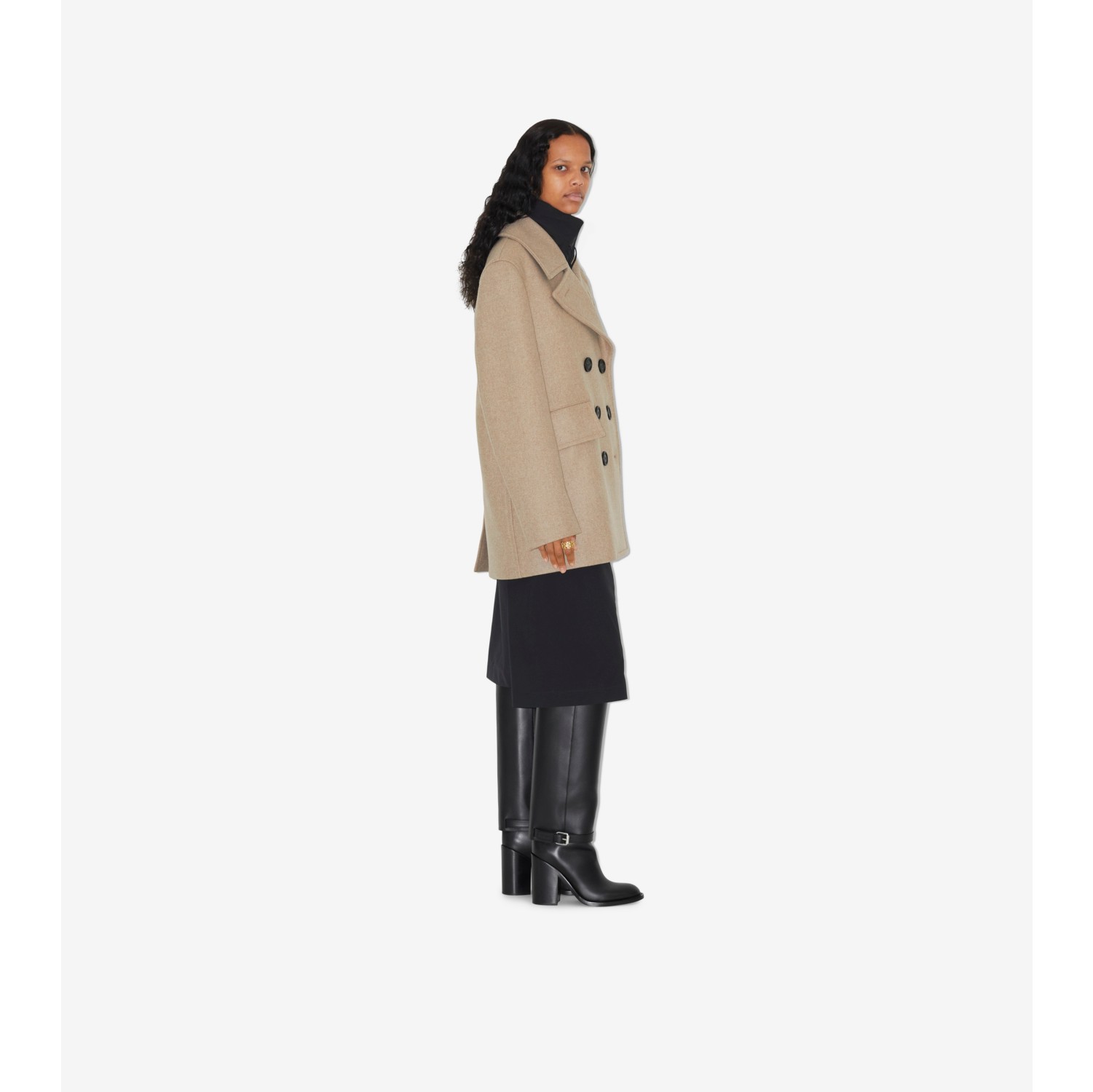 Woolen deals pea coat