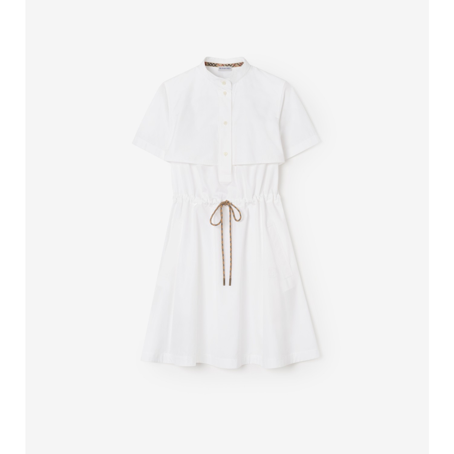 Baumwollpopelin-Kleid