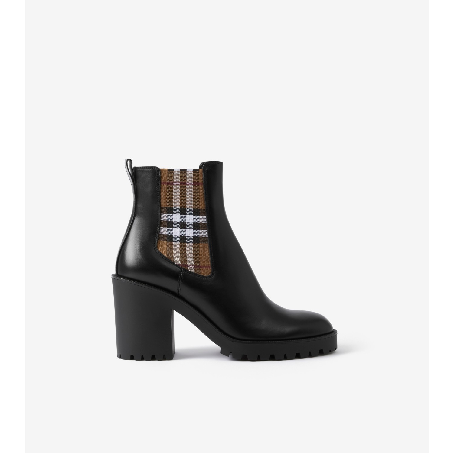 Burberry shop boots leather