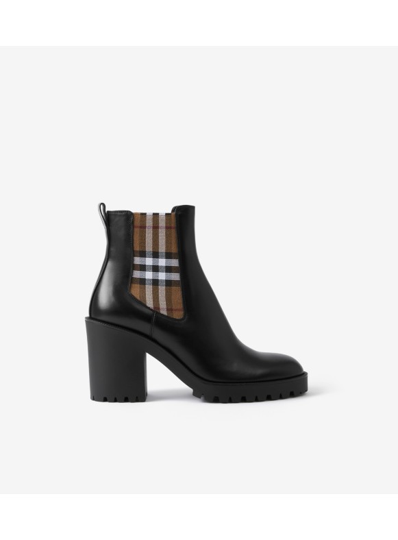 Burberry heeled rain outlet boots