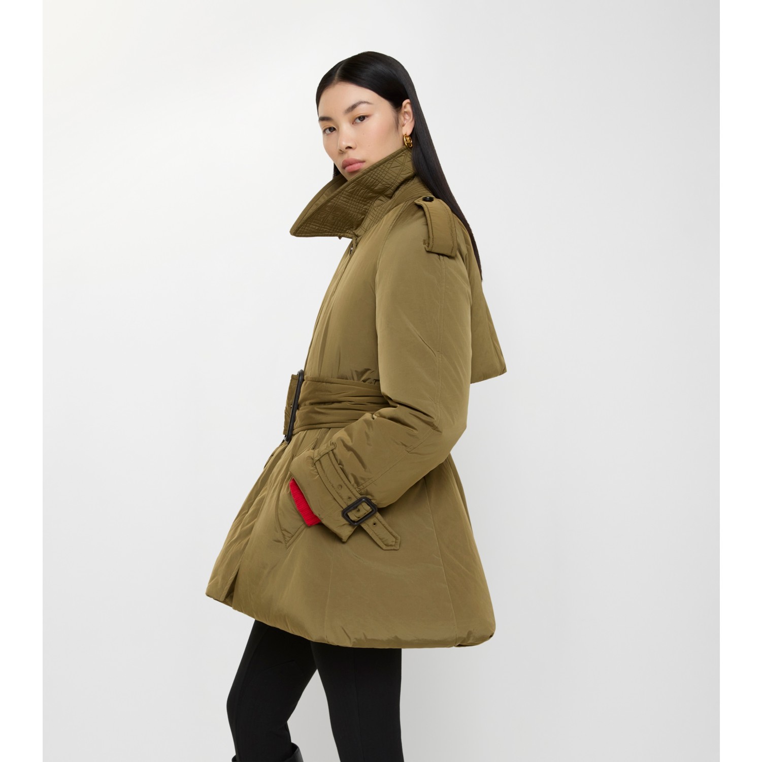 Belted Berryhill Padded Car Coat