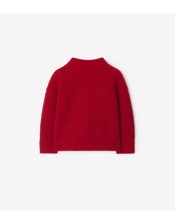 Check Wool Bomber Jacket