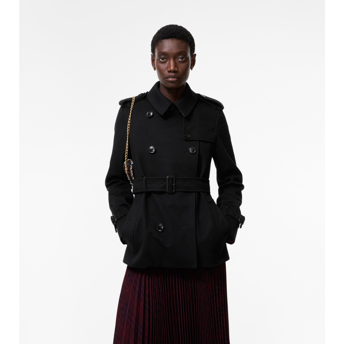  Check Kensington Trench Jacket