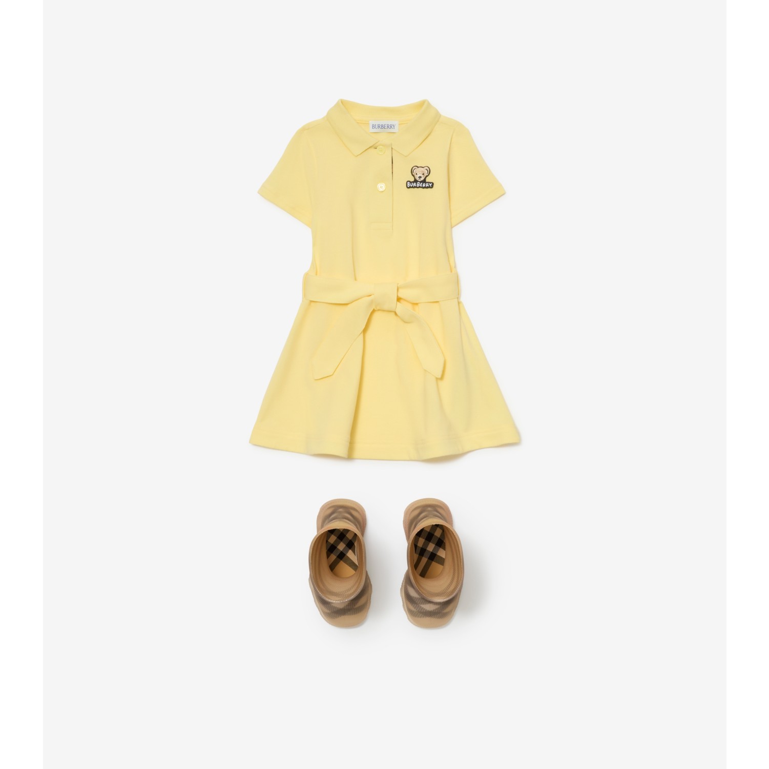 Robe polo en coton
