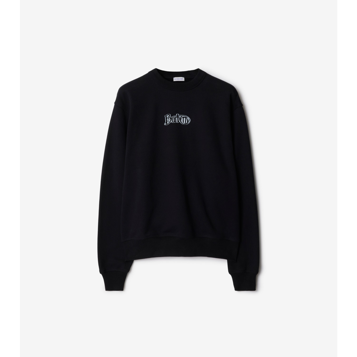 Logo Cotton Blend Sweatshirt