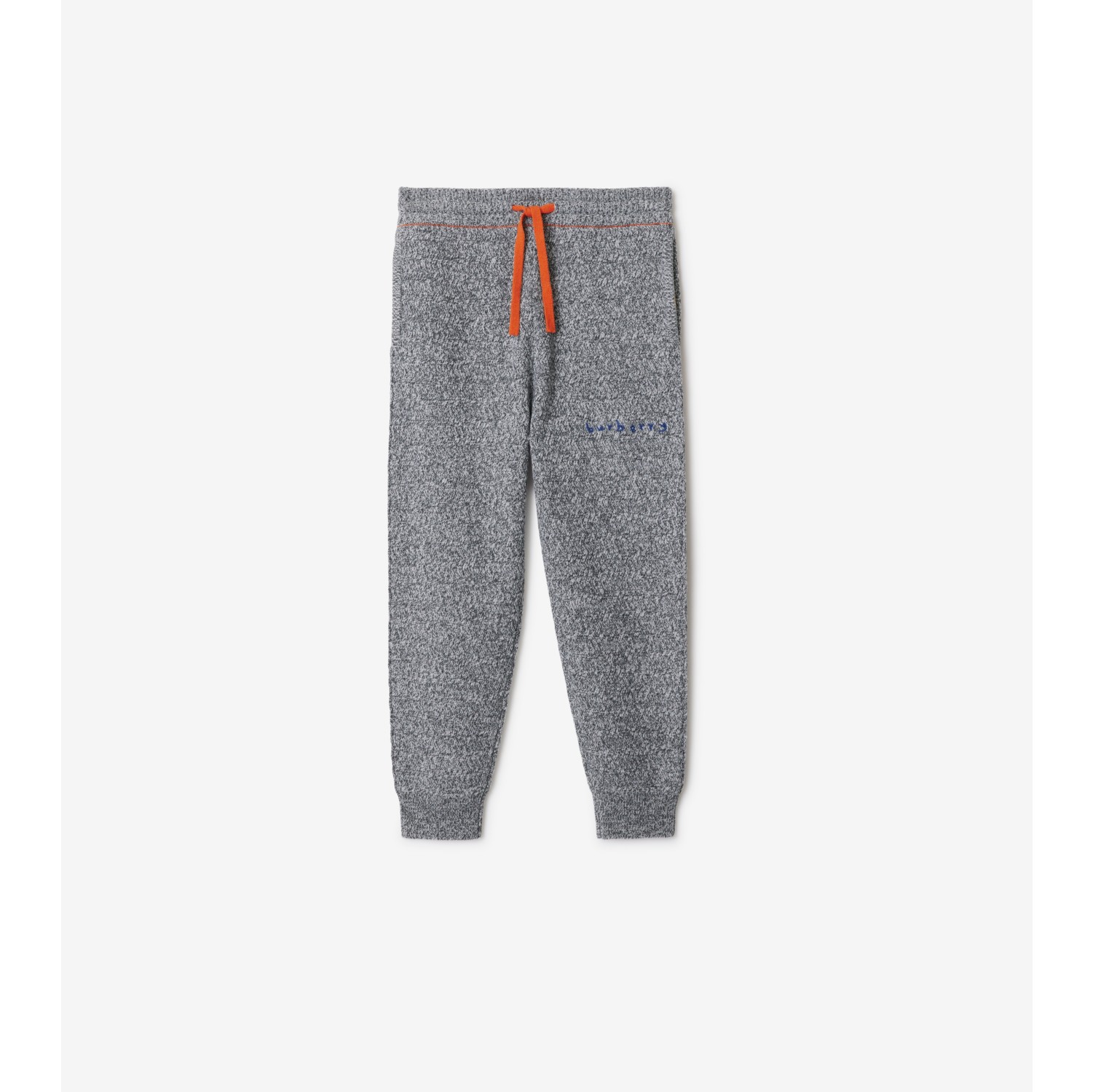 Pantaloni da jogging in lana e cotone