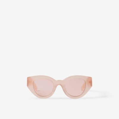 Cat-eye Frame Lola Sunglasses in Dusky Pink - Women