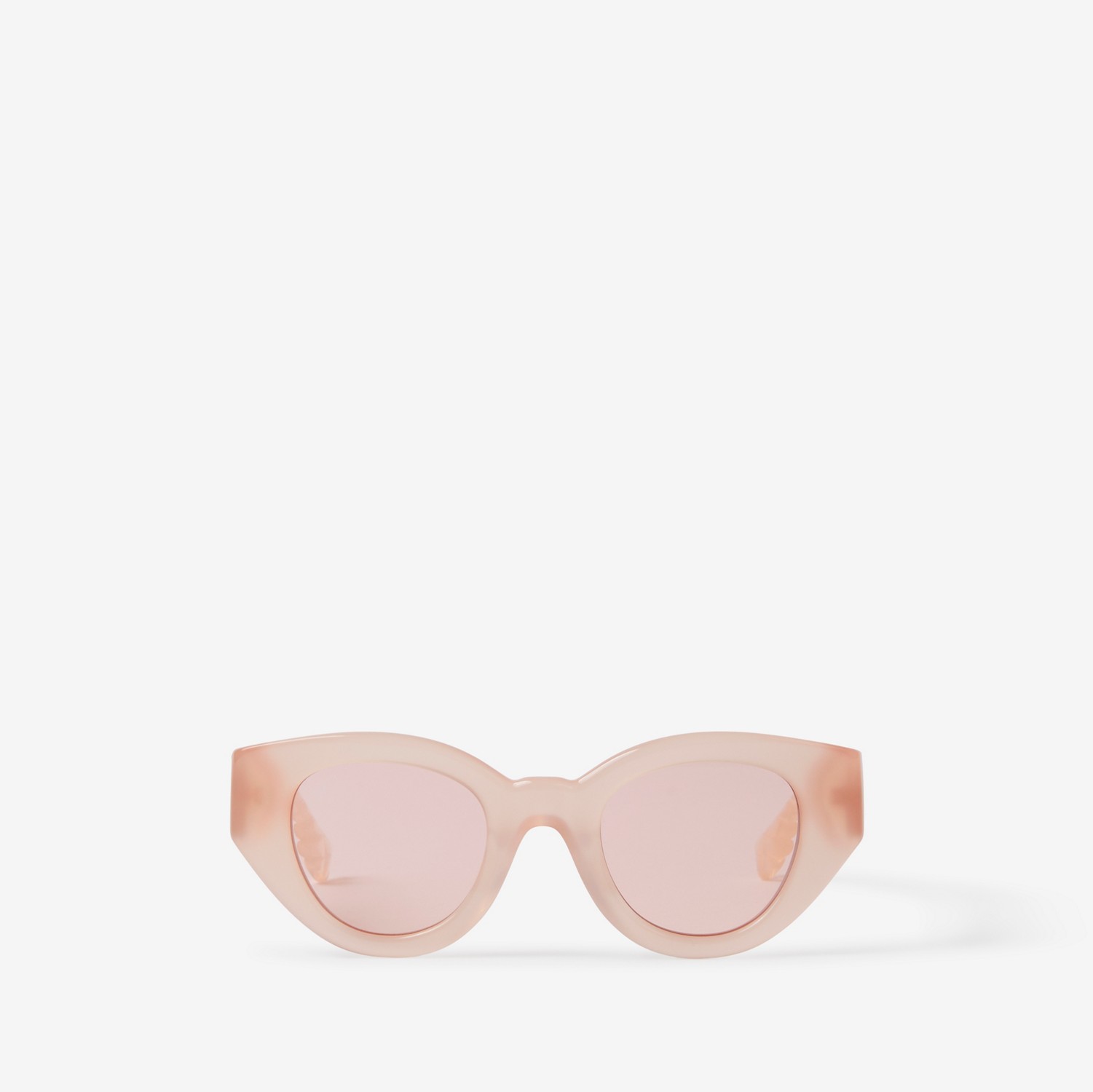 Gafas de sol Lola con montura de ojo de gato (Rosado Violáceo) - Mujer | Burberry® oficial