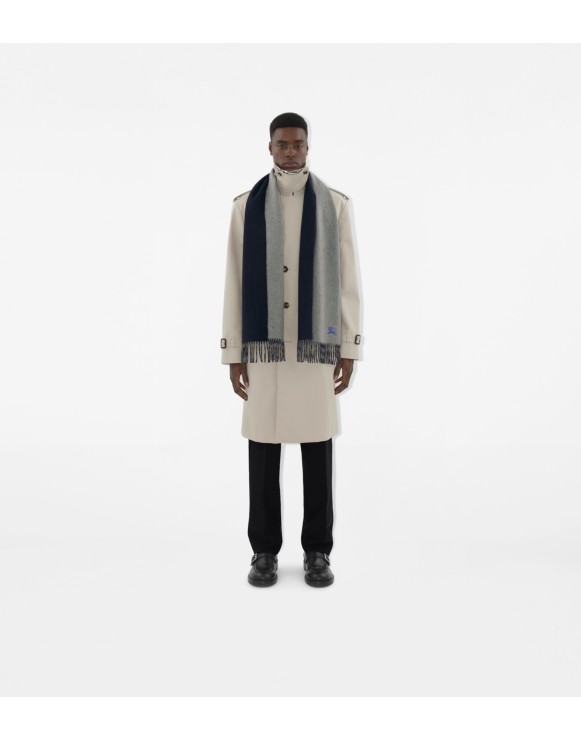 メンズ シルク、ウール、カシミアスカーフ | Burberry® 公式サイト