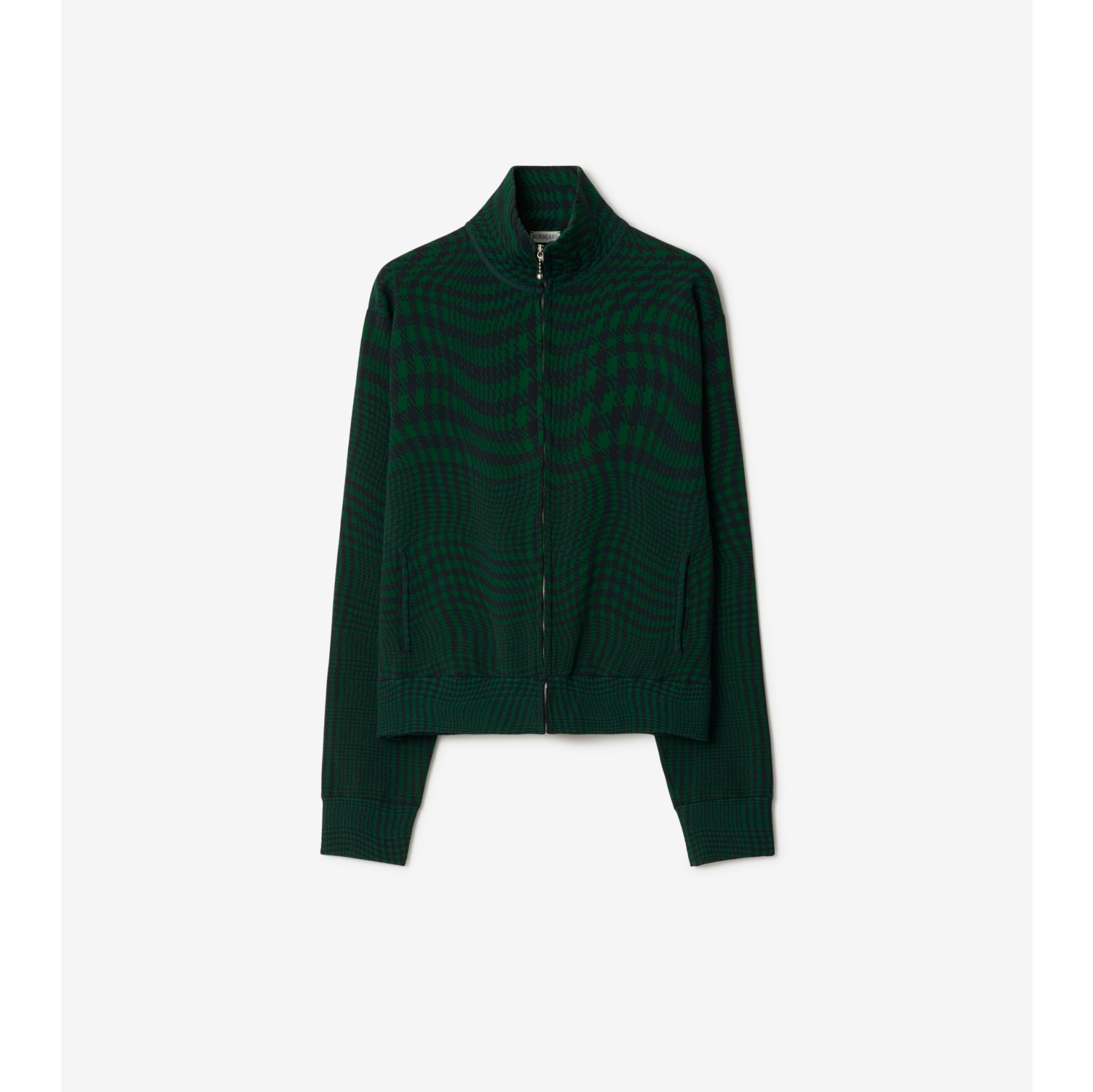 Burberry sweater best sale jacket