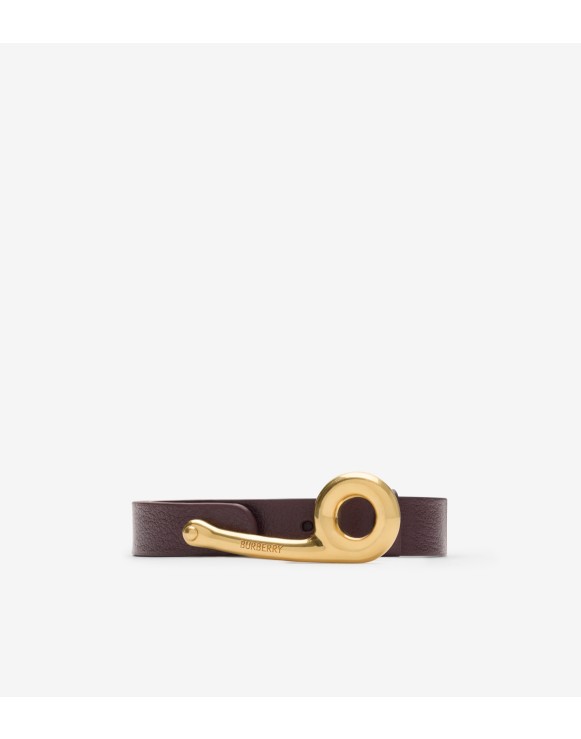 Thin Leather Bridle Belt