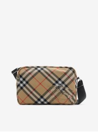 Bandolera a cuadros Burberry Check color arena