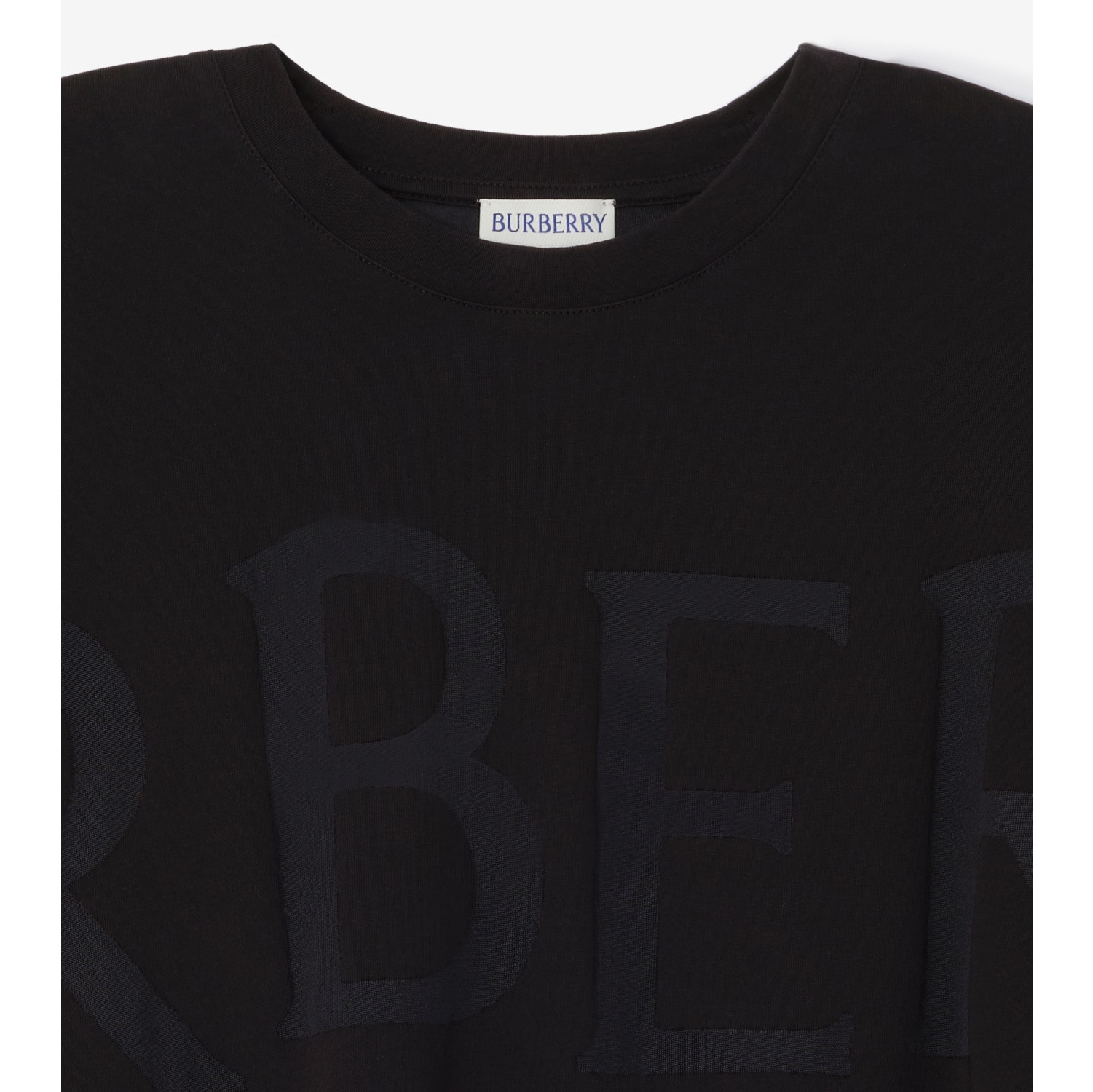 ロゴ コットンブレンド Tシャツ (ブラック) - ウィメンズ | Burberry