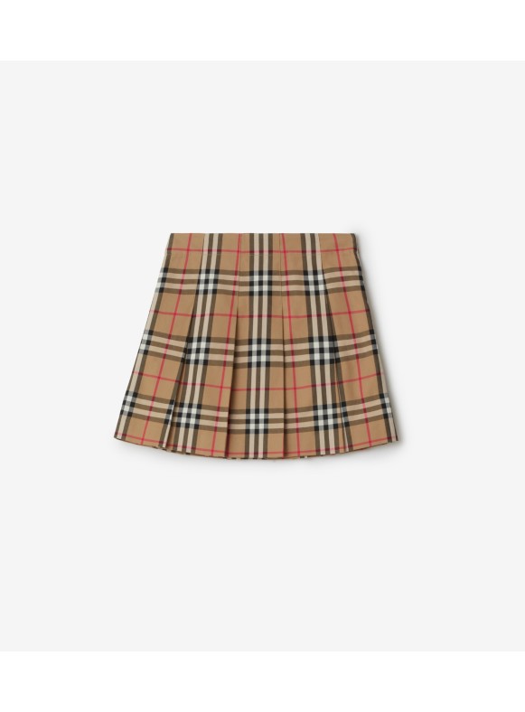 Burberry store girls skirt