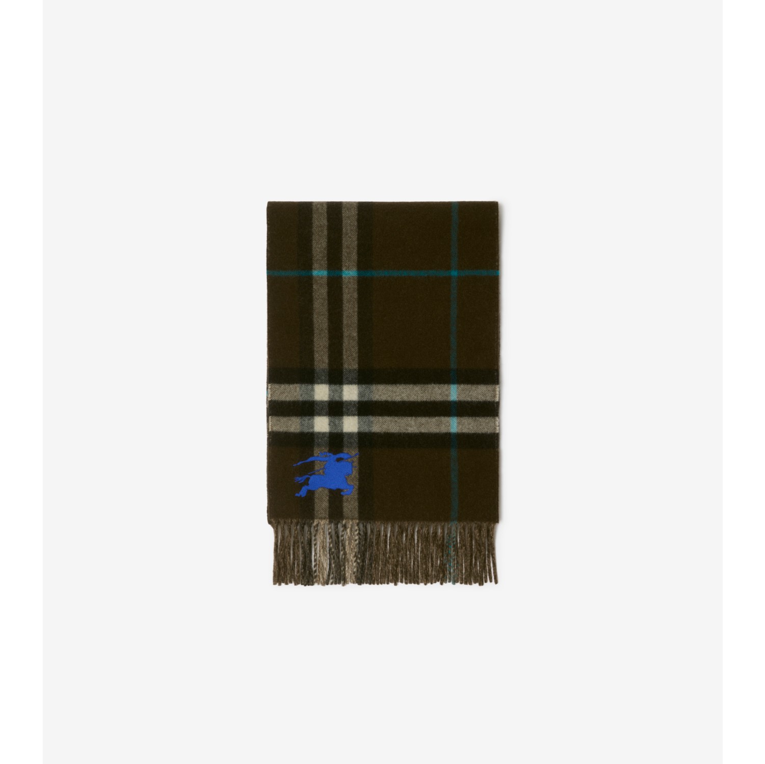 Reversible Check Cashmere Scarf