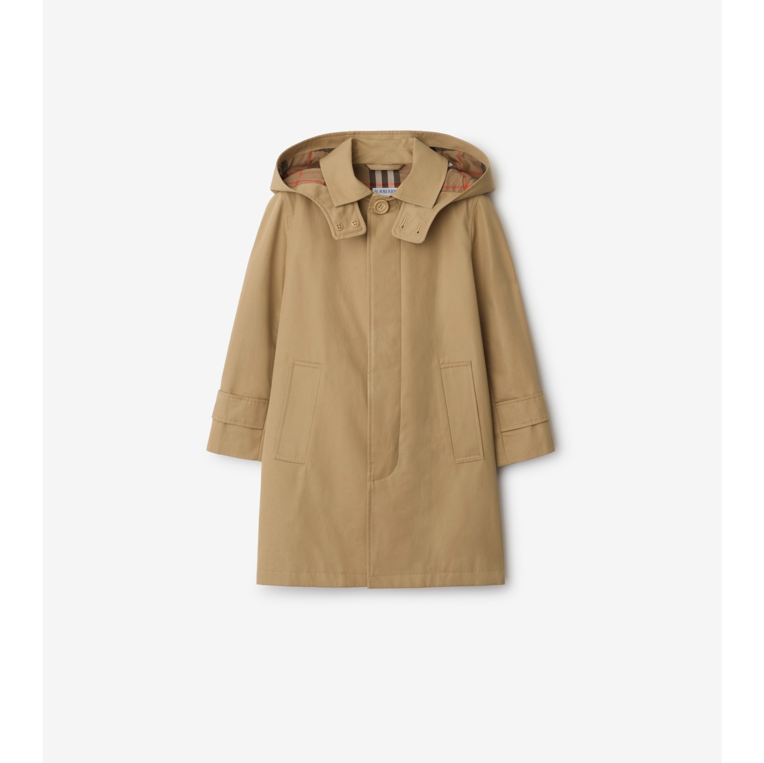 Cotton Hooded Car Coat