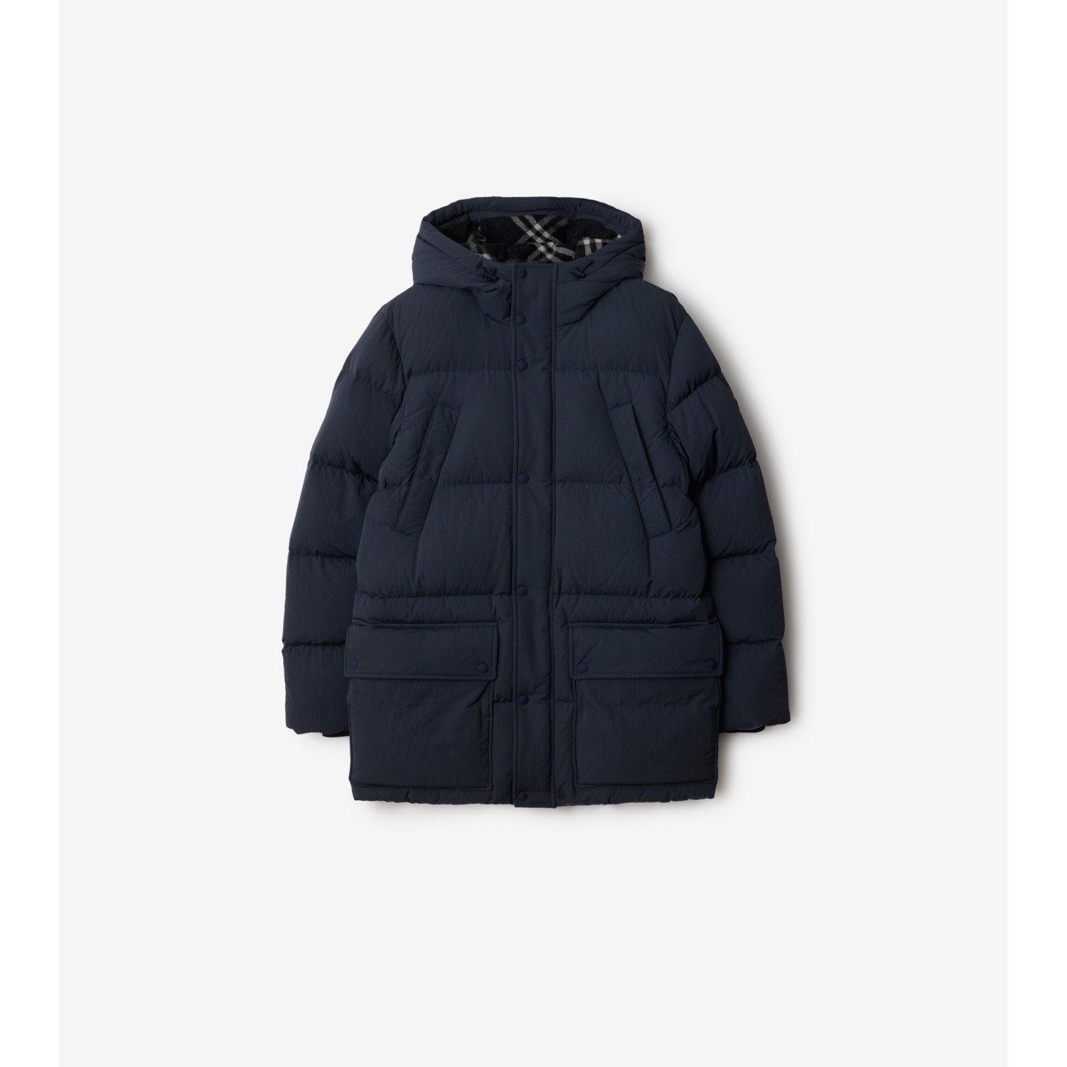 Nylon Puffer Coat