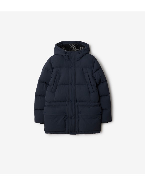 Nylon Puffer Coat