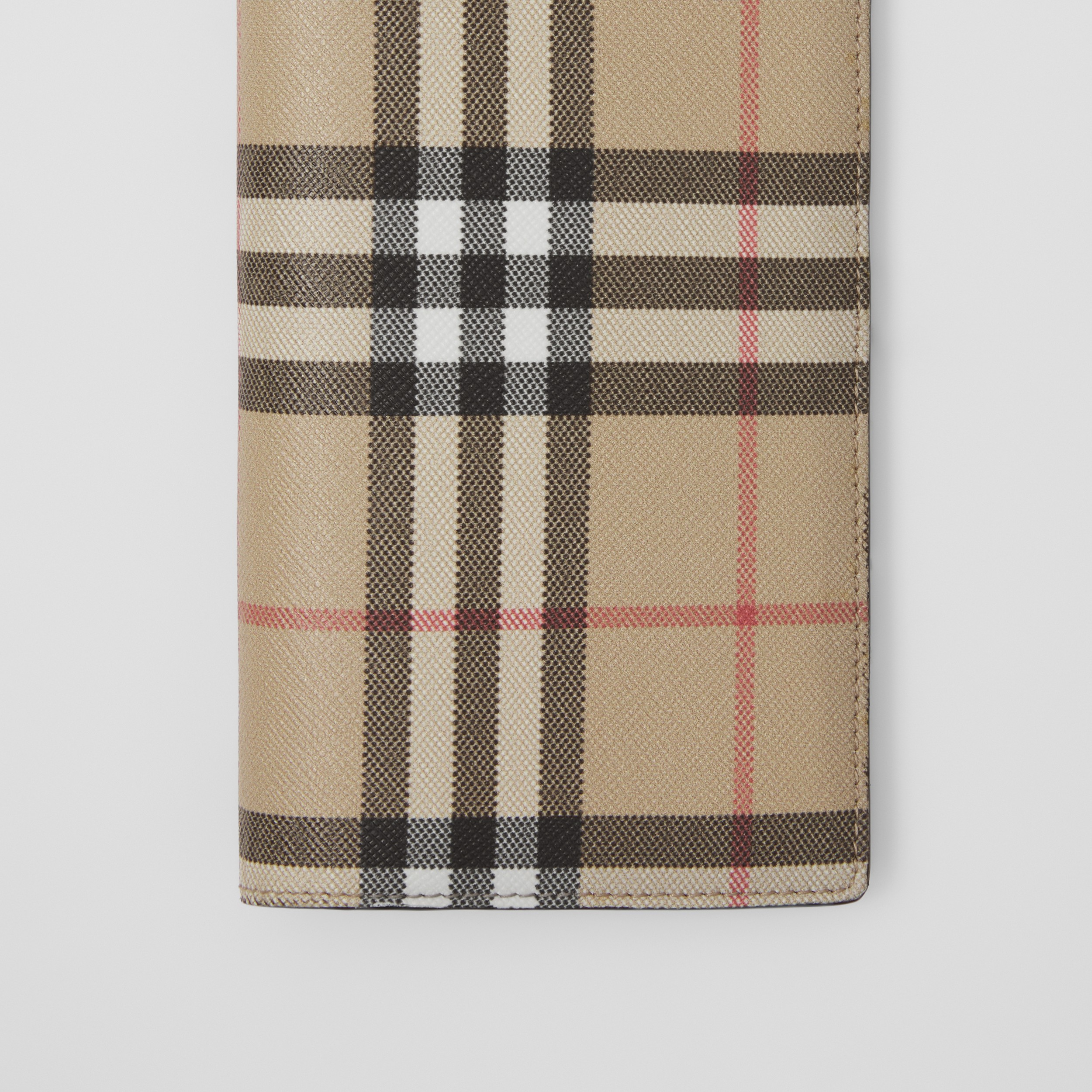 Vintage Check Continental Wallet in Archive Beige - Men | Burberry® Official - 2