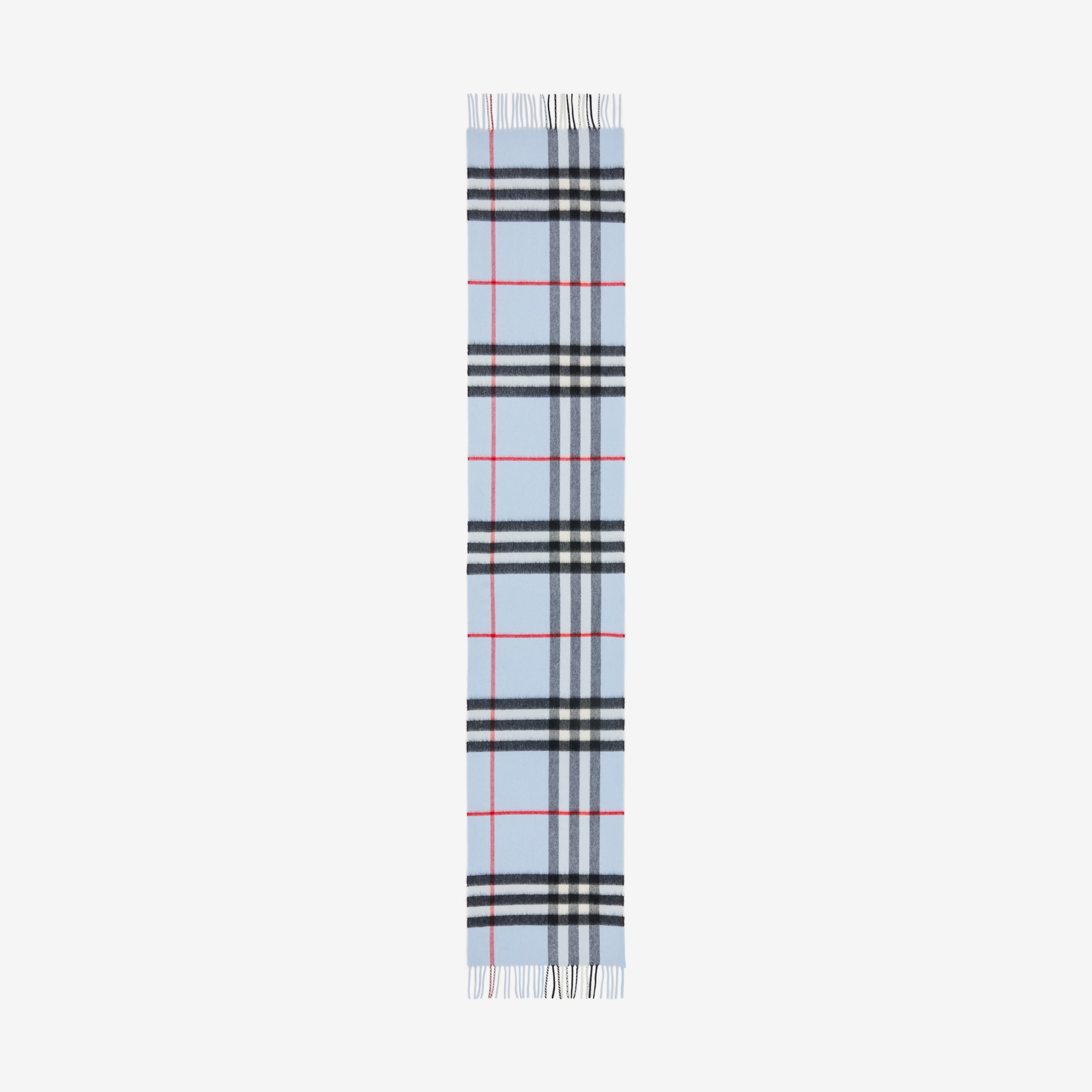 Cachecol xadrez de cashmere (Azul Claro) | Burberry® oficial - 2