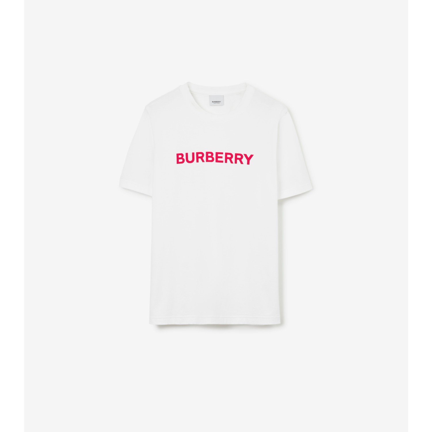 ロゴ コットンTシャツ (ホワイト) - ウィメンズ, コットン | Burberry ...