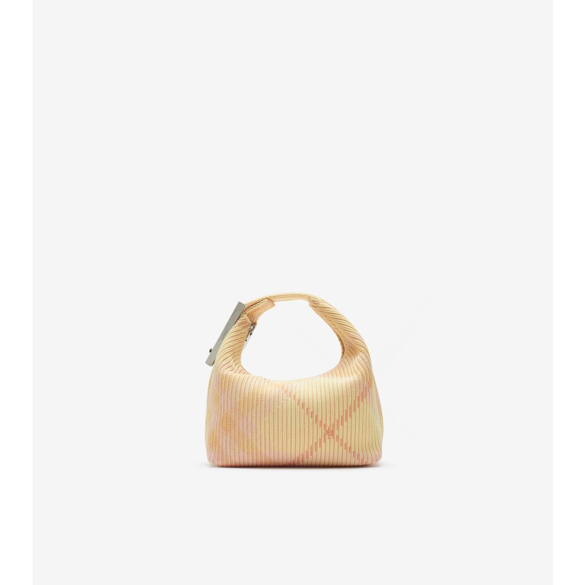 Shop Burberry Mini Peg Duffle Bag In Sherbet