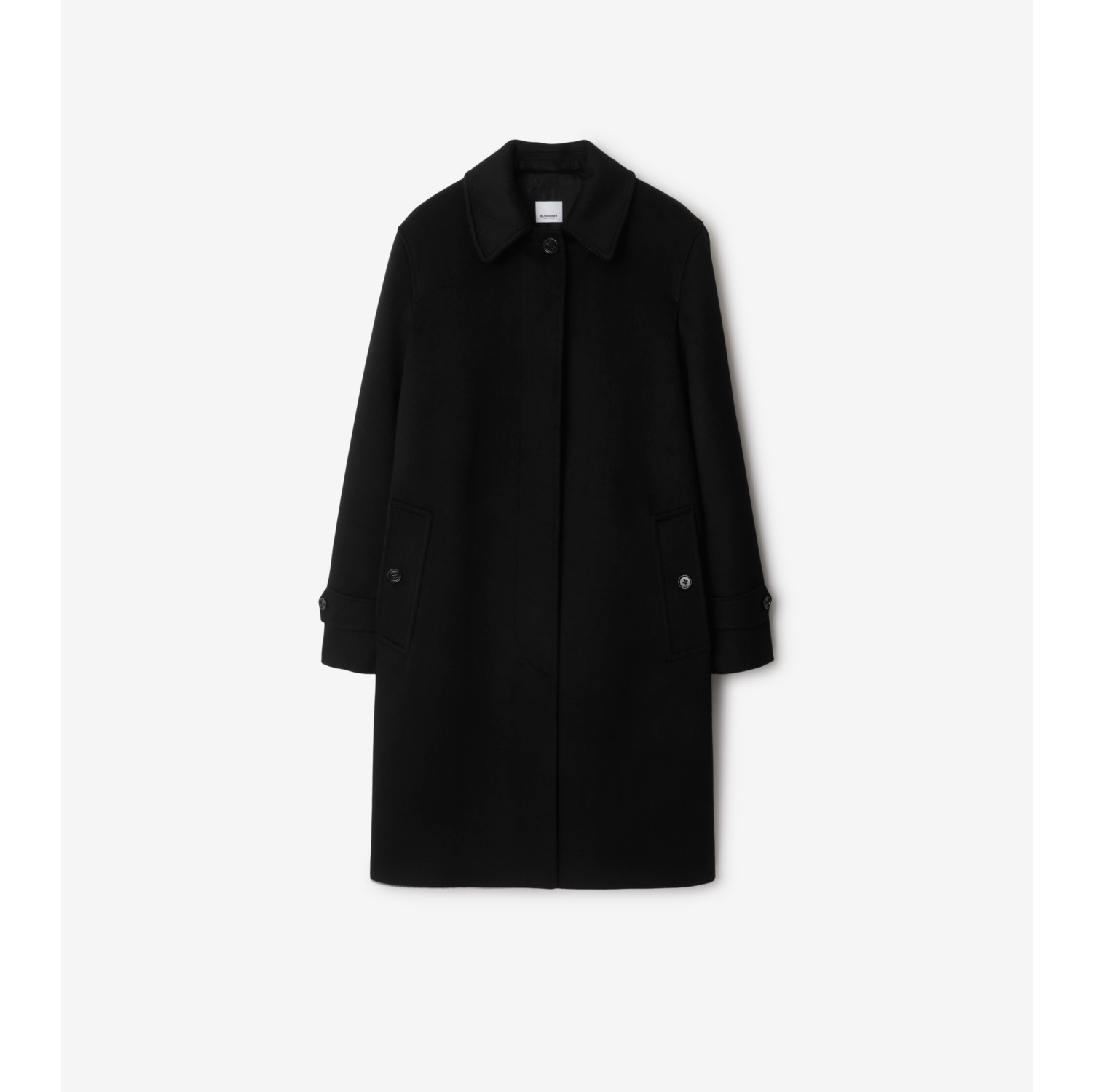 Burberry wool cashmere trench hotsell