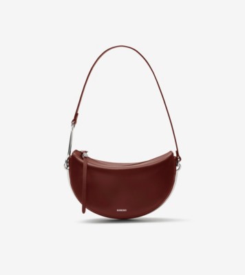 Burberry スモール ブライドル サドルバッグ (オックスブラッドレッド) - ウィメンズ | Burberry®公式サイト