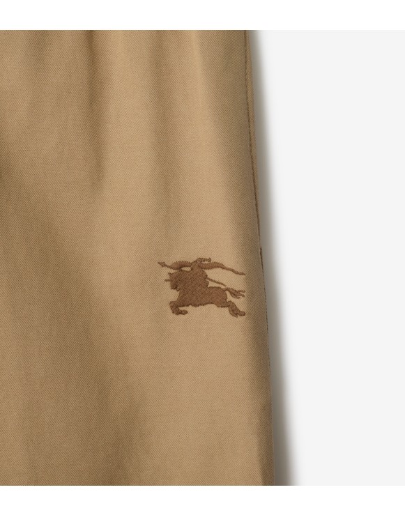Cotton Blend Trousers