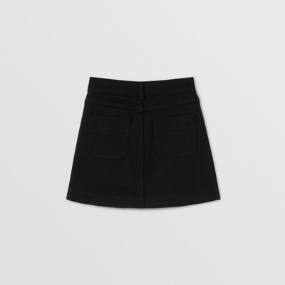 burberry denim skirt