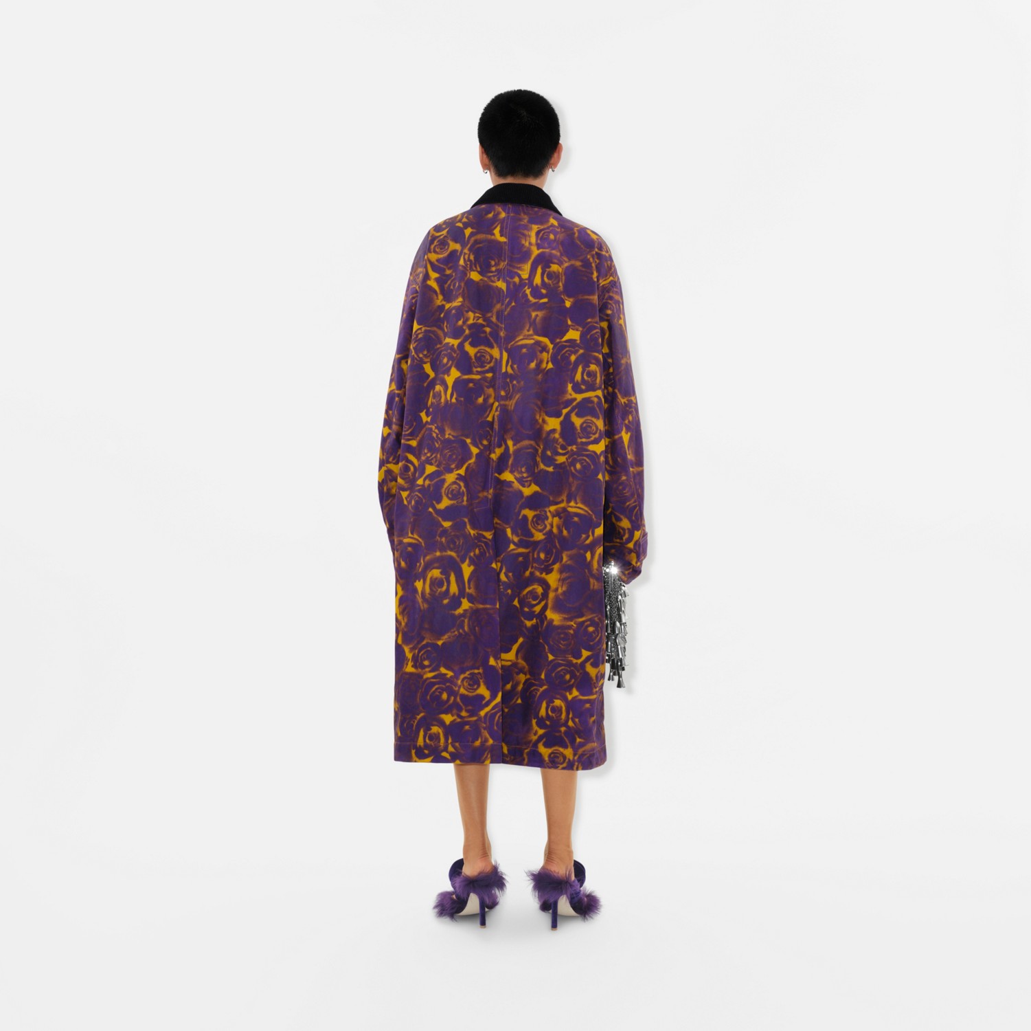 로즈 프린트 카 코트 (페어) - 여성 | Burberry®