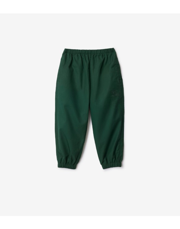 Cotton Blend Jogging Pants