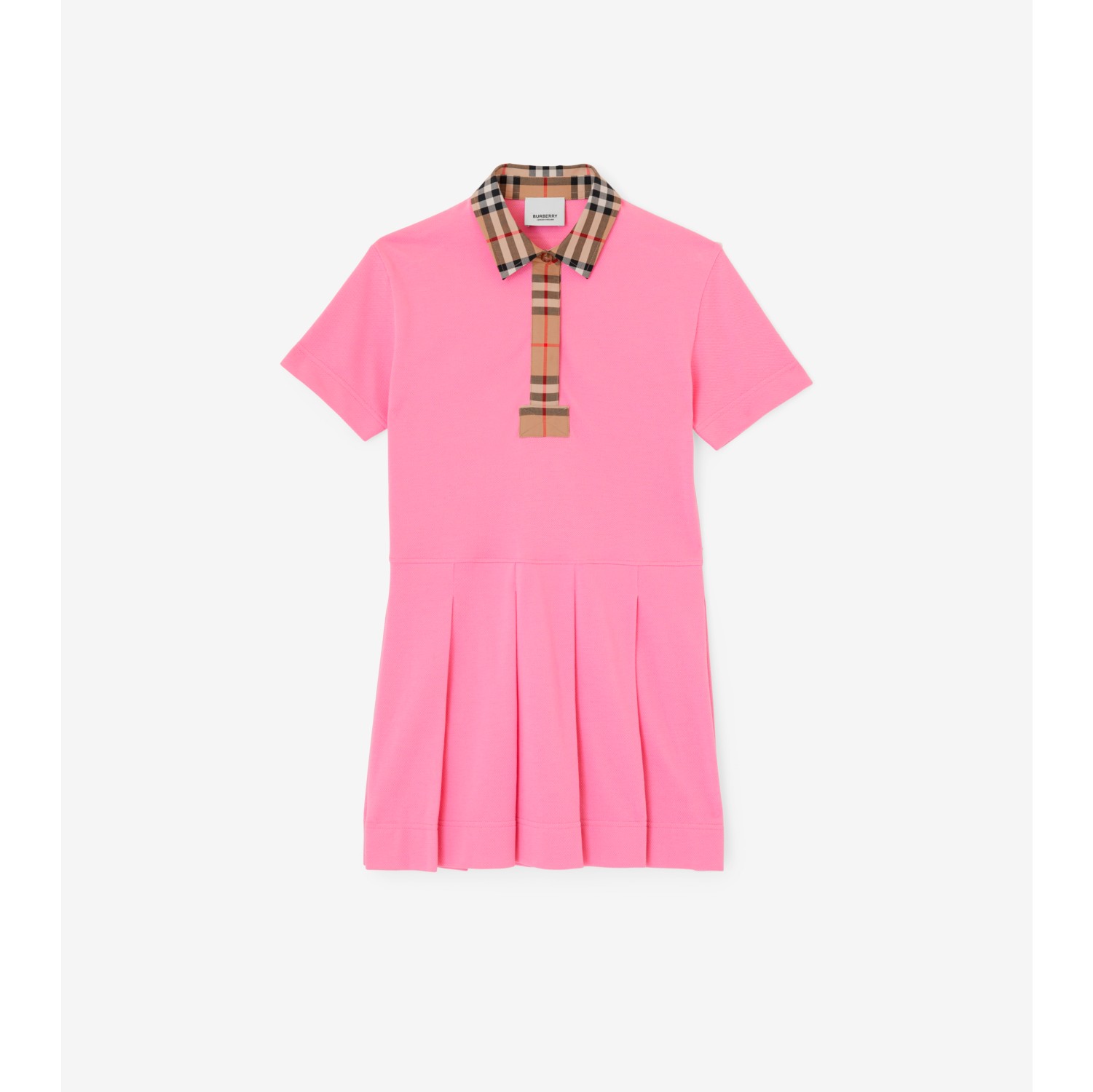 Burberry polo shirt store kids pink