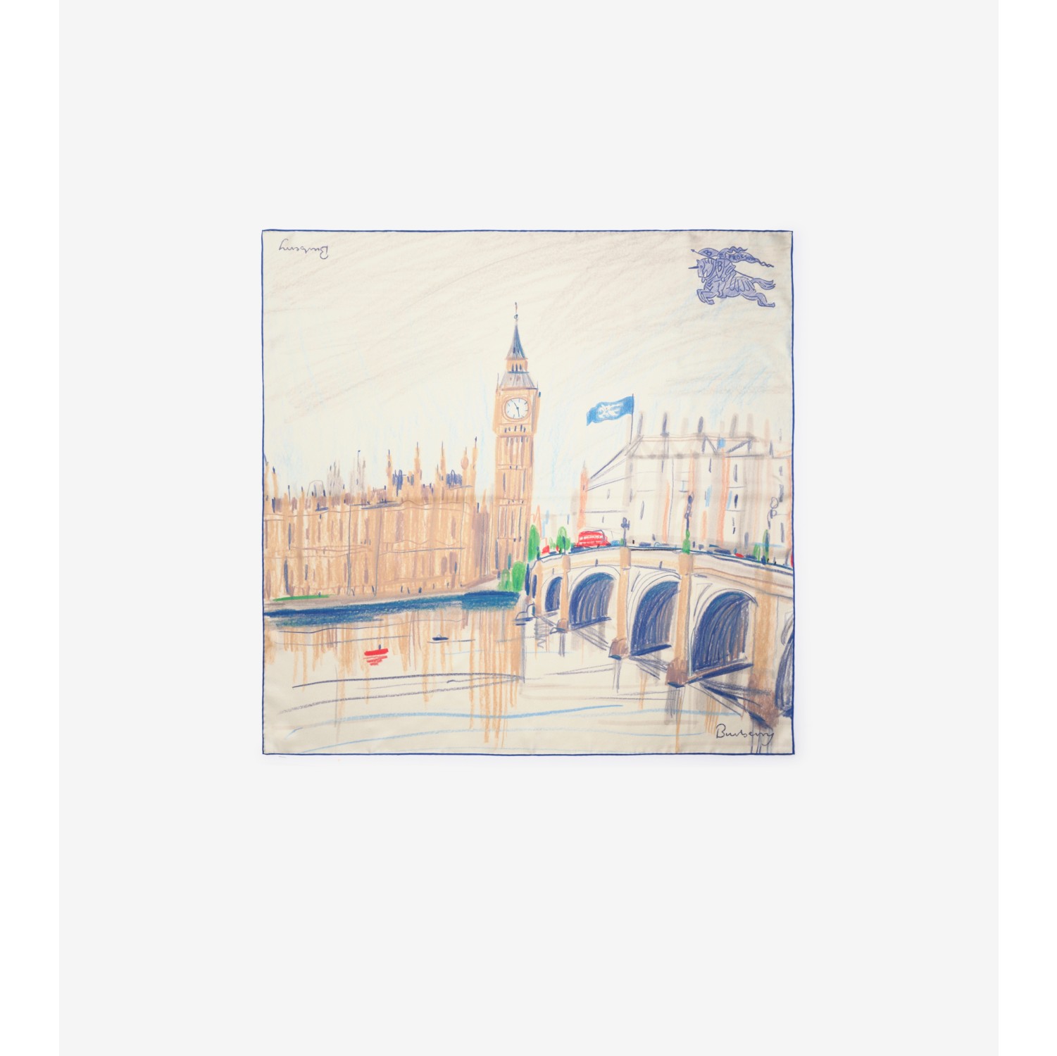 London Silk Scarf