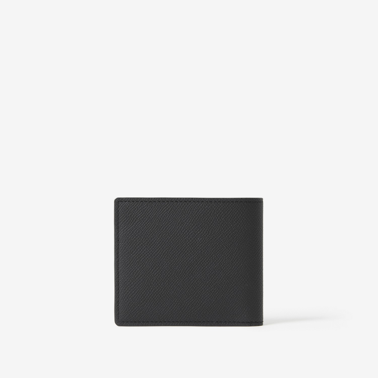 Grainy Leather TB Bifold Wallet in Black/black - Men | Burberry® Official