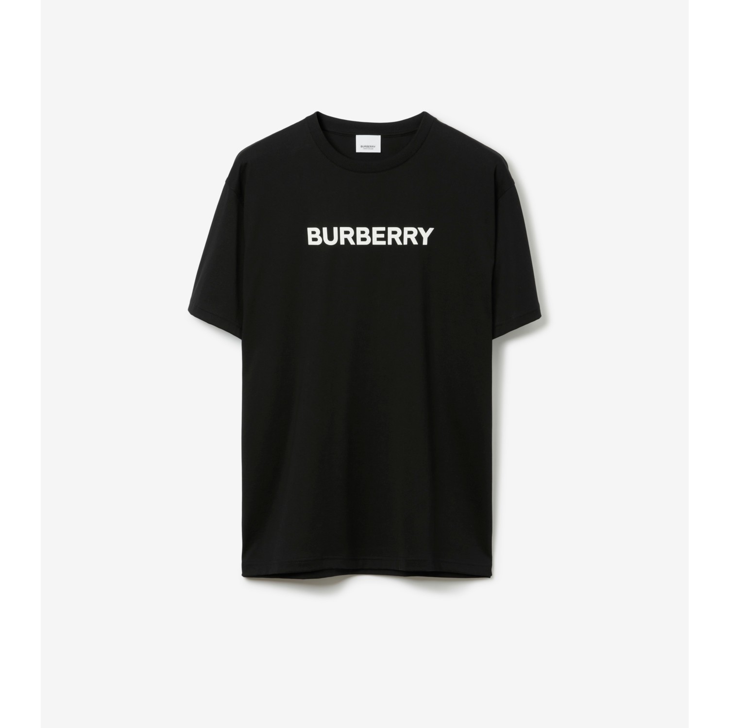 ロゴ コットンTシャツ (ブラック) - メンズ, コットン | Burberry®公式