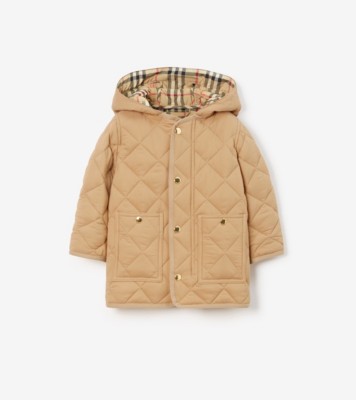 新品☆Burberry☆アウター 2Y バーバリーキルティングコート 2Y