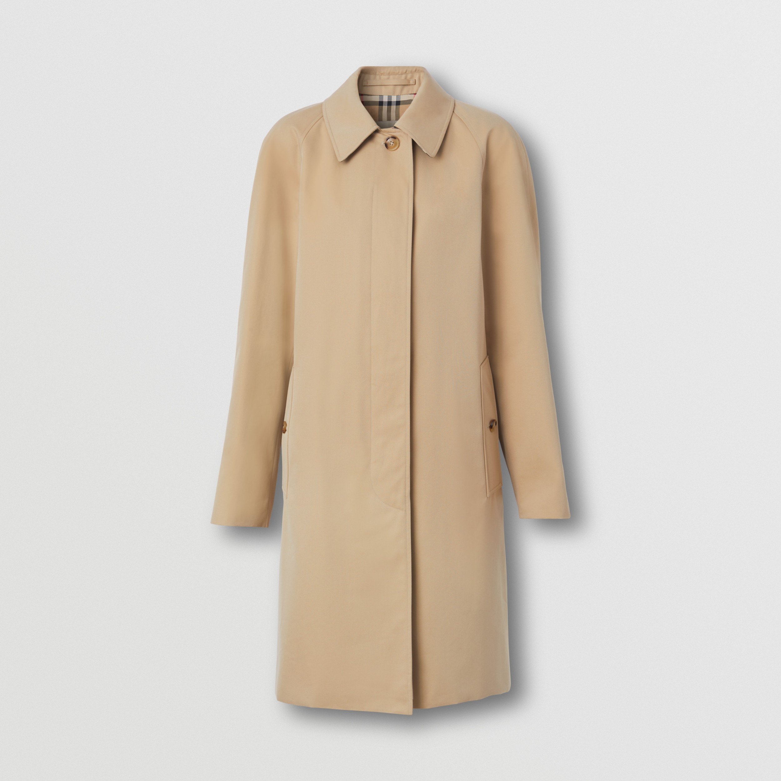 The Camden Heritage Car Coat in Honey Women Burberry® Official
