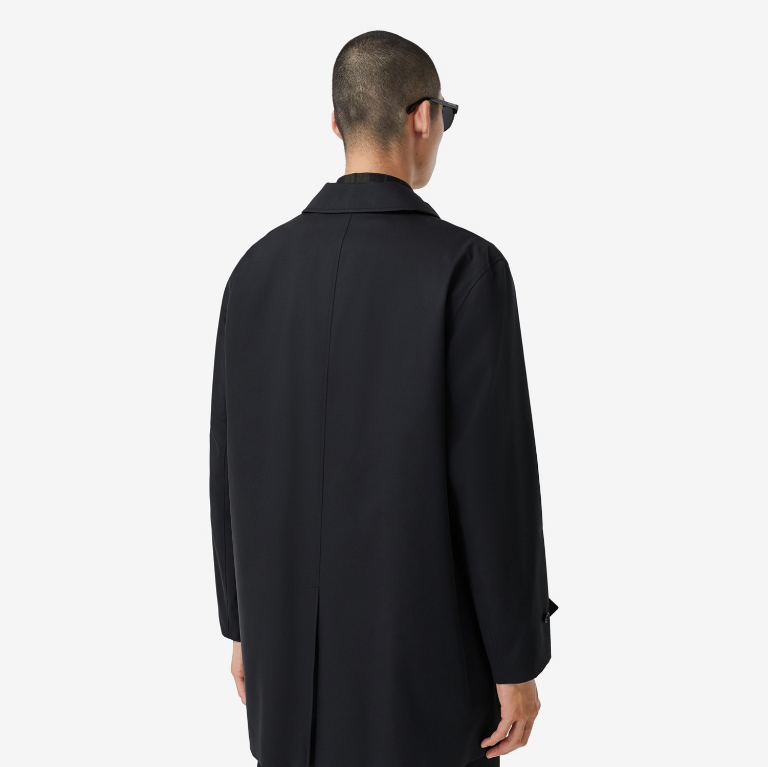 Car coat in gabardine di cotone (Blu Notte) - Uomo | Sito ufficiale Burberry®