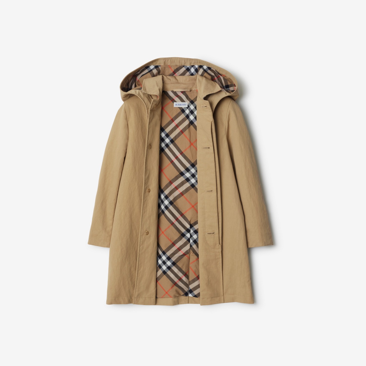 ナイロンコットン カーコート (サンド) | Burberry®公式サイト ナイロンコットン カーコート (サンド) | Burberry®公式サイト