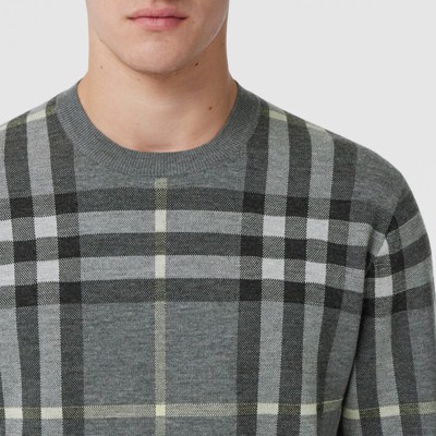 burberry gray sweater