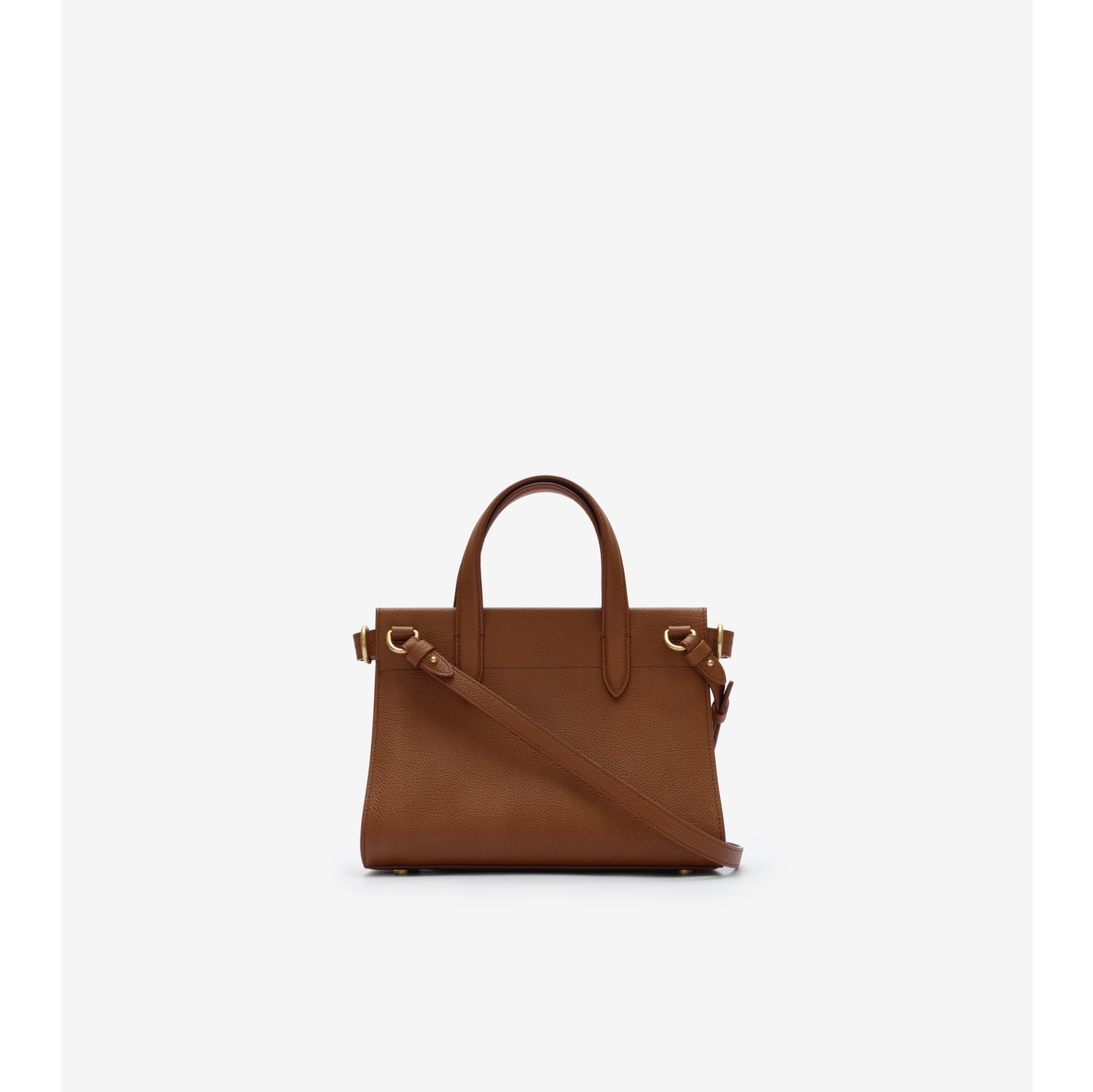 Mini Cotswolds Check Tote in Hazel brown - Women, Leather | Burberry® Official