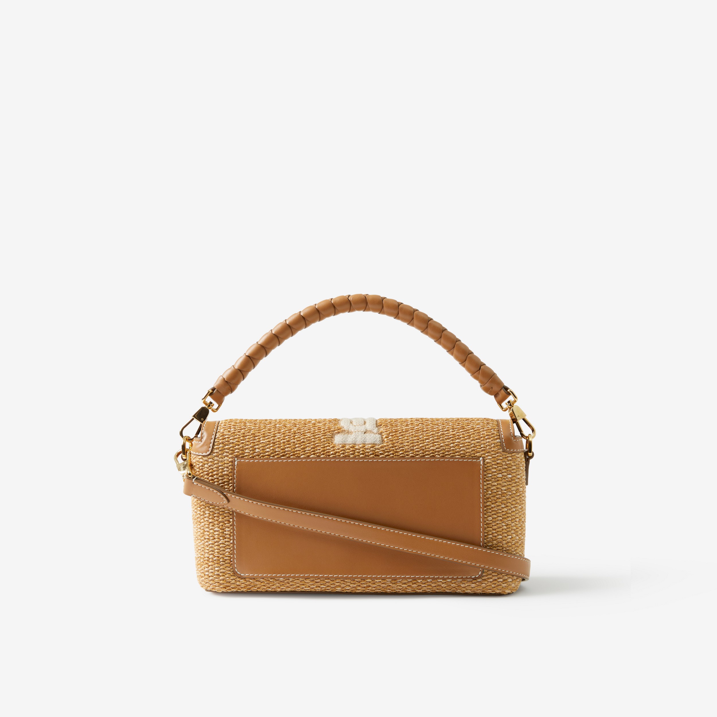 Top Handle Note Bag in Natural - Women | Burberry® Official - 3