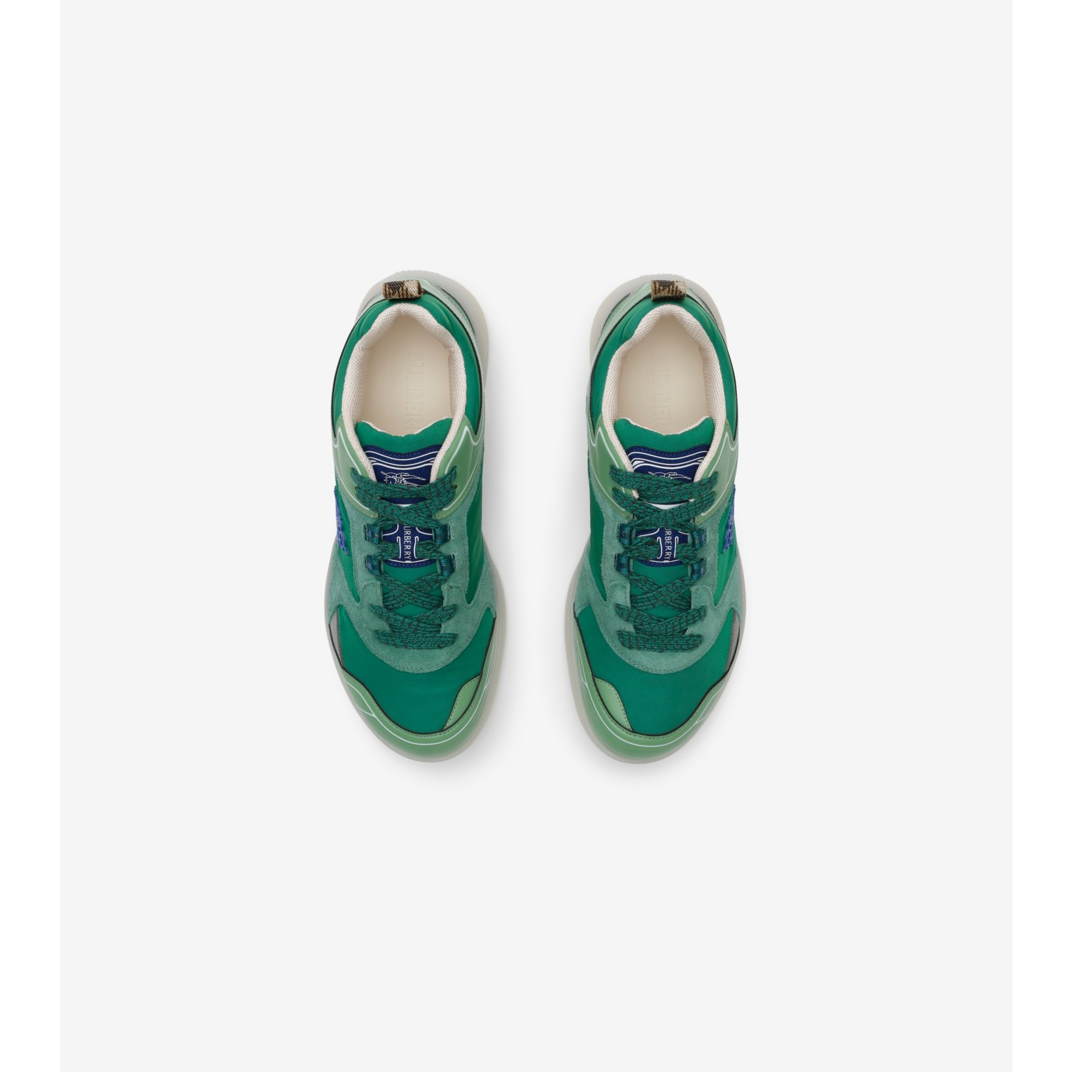 Matrix Sport Sneakers​ in Cosmos green - Men | Burberry® Official