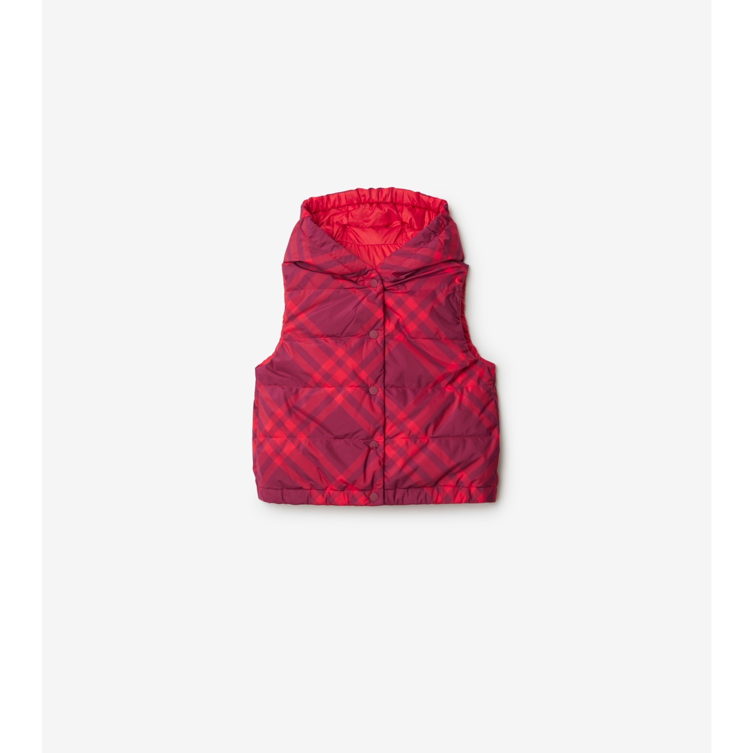 Burberry vest shop red