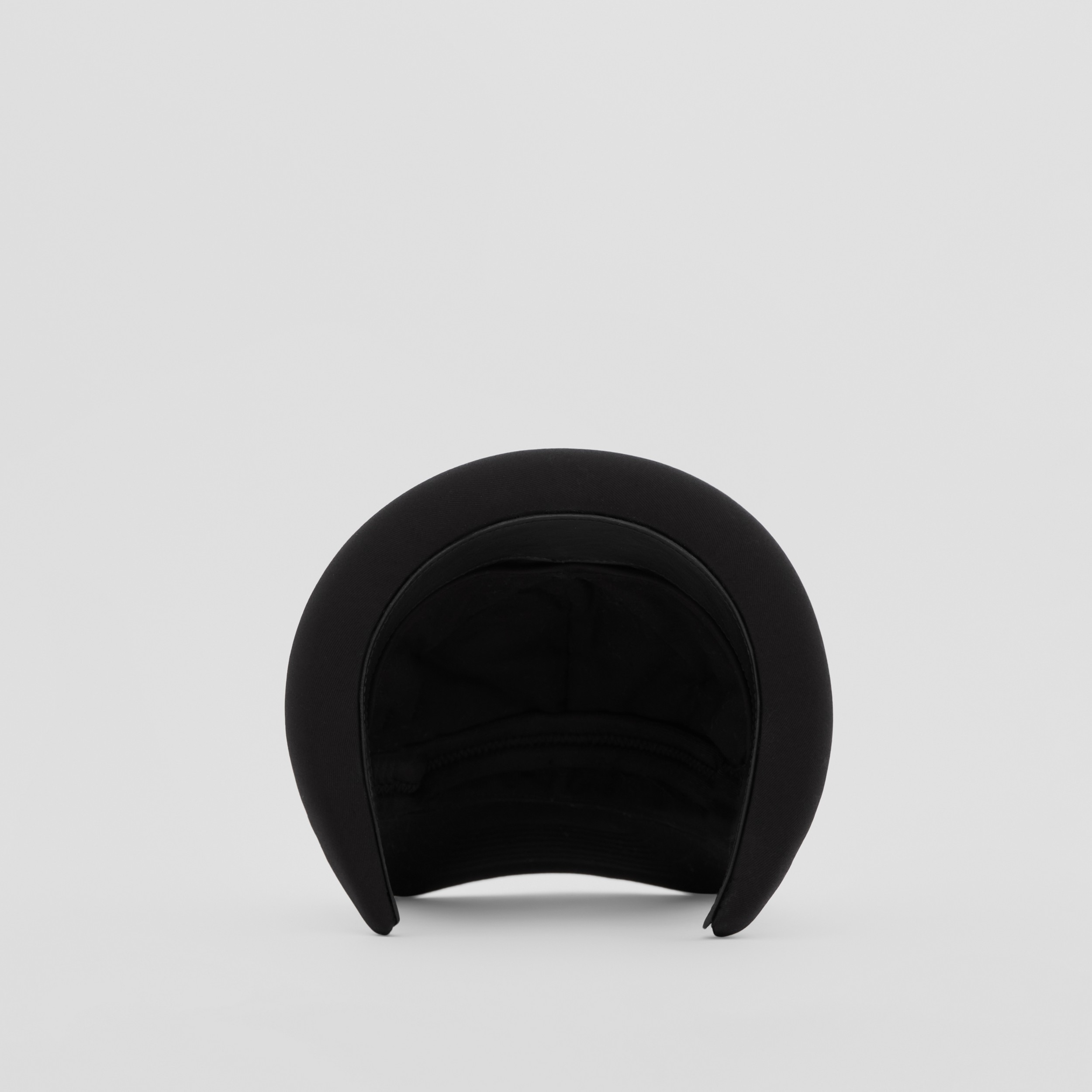 Headband Detail Monogram Motif Reconstructed Cap in Black | Burberry® Official - 3