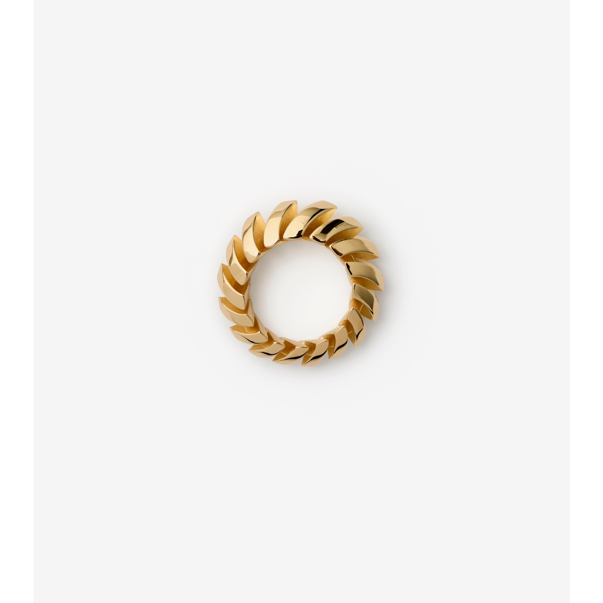 Burberry Thorn Ring In Gold