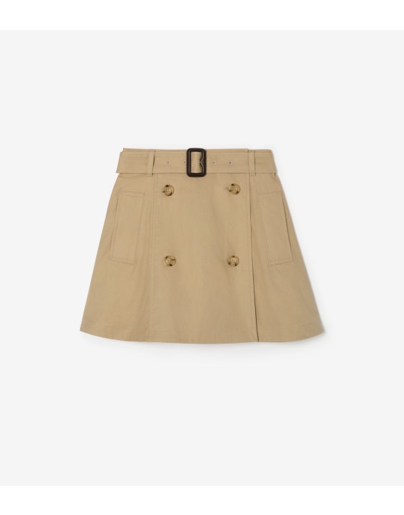 Gonna trench in cotone