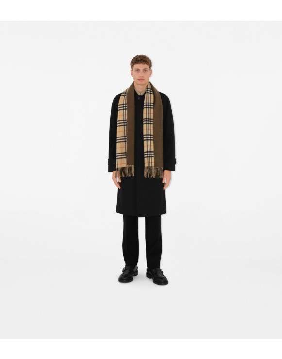 Burberry 50 cashmere 50 wool scarf mens best sale